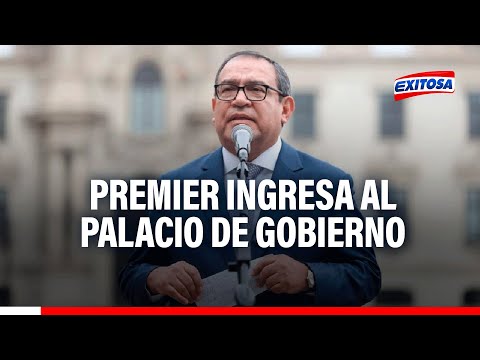 Alberto Otárola ingresó a Palacio de Gobierno: Premier deberá explicar audios con Yaziré Pinedo