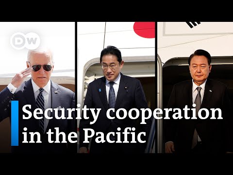 US, Japan & Korea hold historic first summit — What to expect | DW News