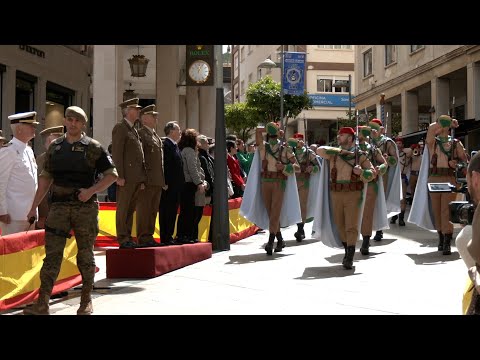 Desfile de Regulares en honor al teniente Ruiz