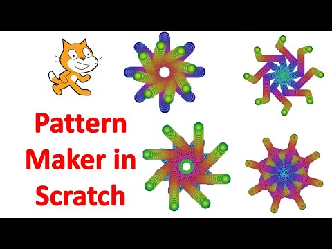 Scratch Tutorial – PATTERN MAKER  – Draw different Patterns  using Pattern Maker ~ Scratch 3.0