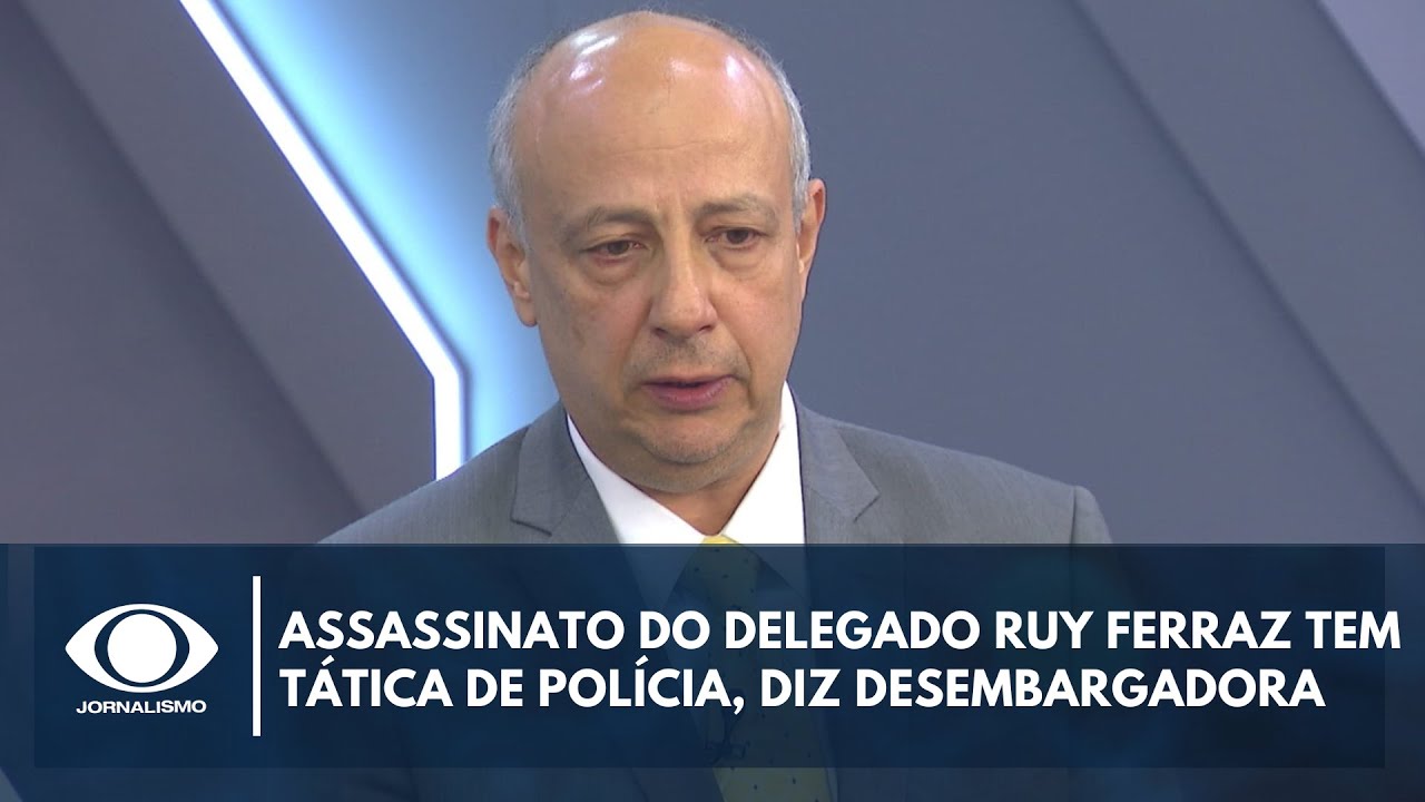 Assassinato do delegado Ruy Ferraz tem tática de polícia, diz desembargadora | Canal Livre
