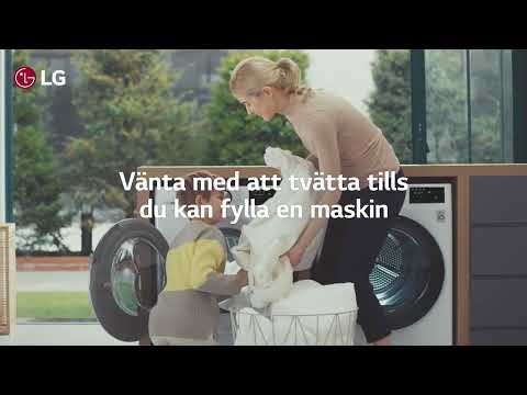 LG Tvättmaskin - Större kapacitet
