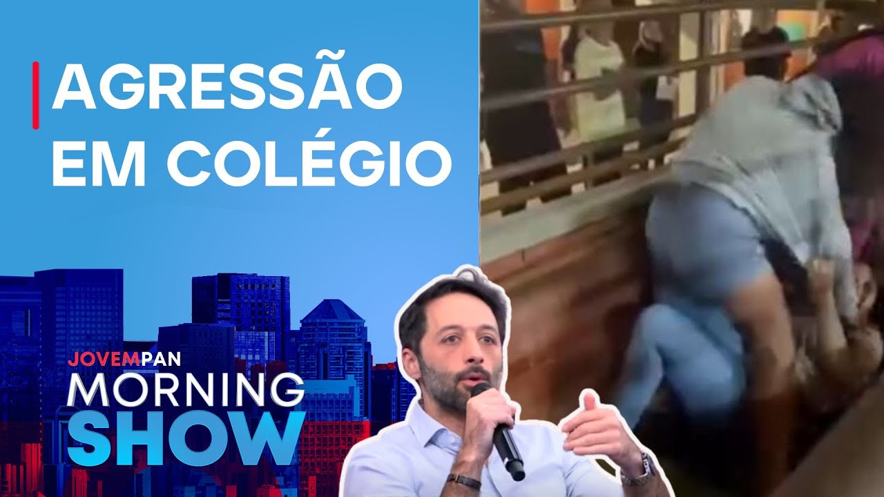 Pai de aluna INVADE ESCOLA e AGRIDE estudantes ENTENDA com psicólogo