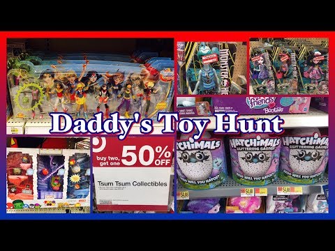 Daddy's Toy Hunt - Monster High, Hatchimals, DC Superhero Girls Beast Boy!!