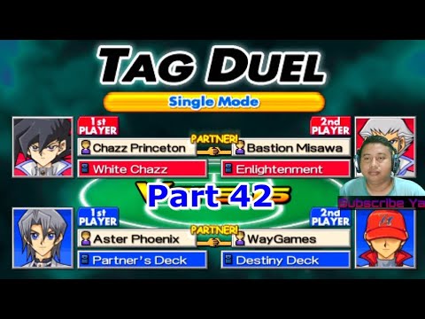 Tag Team Vs Chazz Princeton & Bastion Misawa ( Society of Light ) - Yu-Gi-Oh GX Tag Force 2