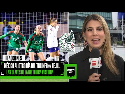 EMOCIÓN en la selección mexicana tras CONTUNDENTE victoria ante Estados Unidos en Copa Oro | ESPN FC
