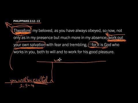 Philippians 2:12–13 // How to Work Out Your Salvation