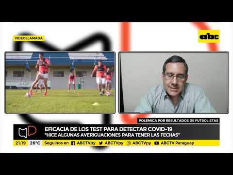Crónica de los resultados Covid en el fútbol Paraguayo