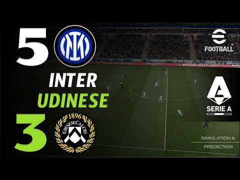 🔴 <strong>IN</strong> DIRETTA : <strong>Inter</strong> - Udinese  | Serie A 2026 | Partita <strong>in</strong> diretta oggi eFootball Simulazione