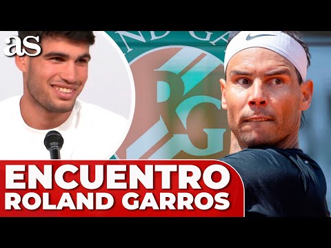 ALCARAZ: Me gustaría JUGAR con NADAL en PARÍS pero no 1º RONDA | ROLAND GARROS