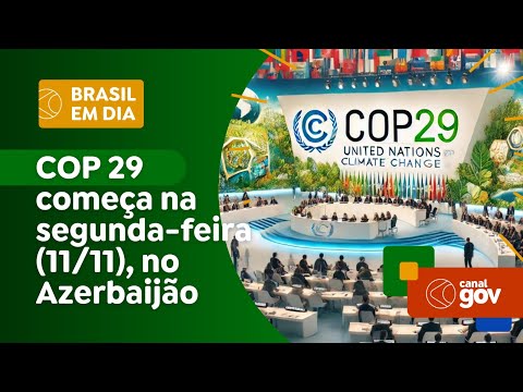 COP 29 começa na segunda-feira (11/11), no Azerbaijão