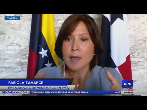 Entrevista a Fabiola Zavarce, embajadora de Venezuela en Panamá