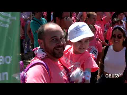 Ceuta se tiñe de rosa para luchar contra el cáncer