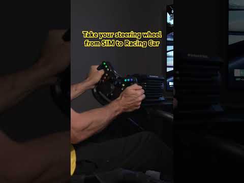 You Won’t Believe Where This Sim Wheel Fits…