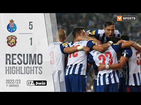 Highlights | Resumo: FC Porto 5-1 Marítimo (Liga 22/23 #1)
