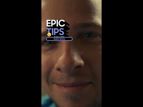 Epic Tips x Galaxy S24 Ultra: Start Quick Sharing with Android today | Samsung