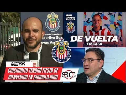 OFICIAL Chicharito Hernández regresa a las Chivas y usará la 14. Show de presentación | SportsCenter