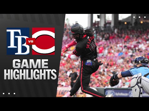 Rays vs. Reds Game Highlights (7/25/25) | MLB Highlights