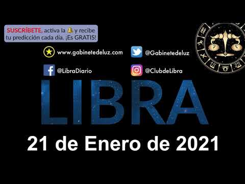 Horóscopo Diario - Libra - 21 de Enero de 2021.
