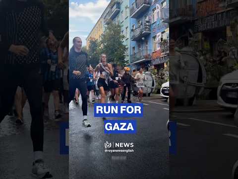 Berlin RunBerlin runners raise donations for Gaza through RUN4GAZA event