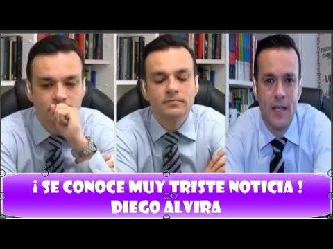 ¡¡ ULTIMA HORA !! DIEGO ALVIRA SUFRIÓ FUERTE  AGRESIÓN  HAY INDIGNACIÓN ENTRE SUS SEGUIDORES HOY !