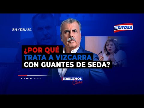 ??Nicolás Lúcar a Zoraida Ávalos: ¿Por qué trata a Martín Vizcarra con guantes de seda