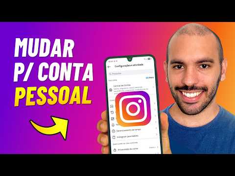 COMO MUDAR CONTA PROFISSIONAL Para PESSOAL No INSTAGRAM 2026
