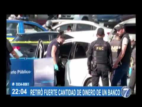 Asaltantes asesinan a taxista  en Mixco
