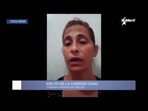 Info Martí | Espera asilo político opositora cubana en Atenas
