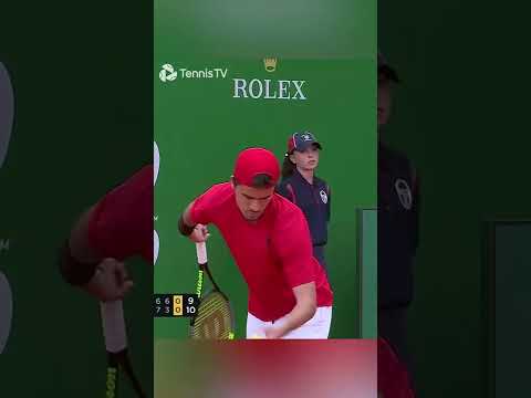 Ball Girl Can't Believe How Long Petros Tsitsipas Takes To Serve 🙄