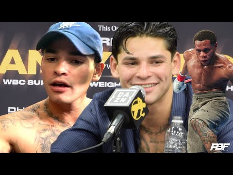 Ryan garcia (before and after) dropping devin haney three times in shock win