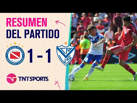 El #Fortin igualó con el #Bicho y no se acercó a la permanencia | #Argentinos 1-1 #Velez | Resumen