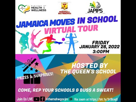 Jamaica Moves in School Virtual Tour  - January 27, 2022