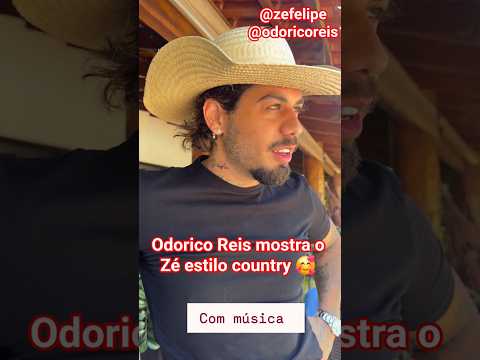 Zé estilo country na casa dos avós da Ana Castela #shorts #virginiafonseca #zefelipe