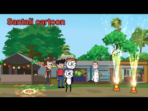 Santali cartoon video 2025//Santali funny cartoon video 2025