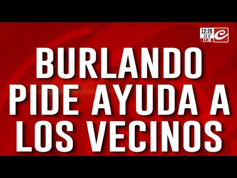 Desaparición de Loan: Burlando le pidió ayuda a los vecinos