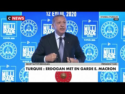 Turquie : Erdogan met en garde Emmanuel Macron