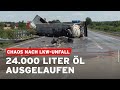 24 000 litrw oleju spoywczego na niemieckiej A2