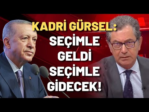 Kadri Gürsel: Türkiye tarihinde bir ilk yaşanıyor!