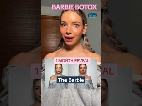 Would you get Botox to look more like Barbie? #itvnews #barbie #barbiemovie #barbiebotox