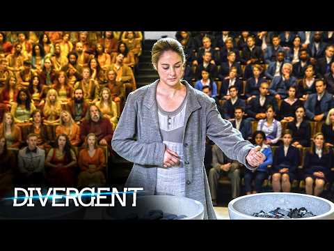 Beatrice picks Dauntless at the Choosing Ceremony🩸Divergent | Shailene Woodley trailer