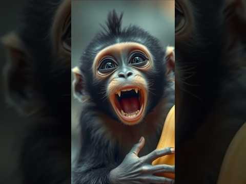 Baby monkey and the Magic Box Adventure