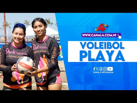 Alcaldía de Managua promueve torneo de voleibol playa en las canchas del Puerto Salvador Allende