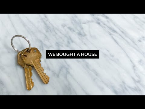 We bought a house! Cleaning, closing, and mini tour of our new home