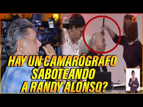 BOTARON AL CAMARÓGRAFO QUE EXPUSO MAQUILLÁNDOSE A RANDY ALONSO EN LA MESA RETONTA?