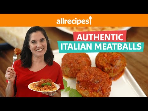 Easy & Delicious Authentic Italian Meatballs | You Can Cook That | Allrecipes.com