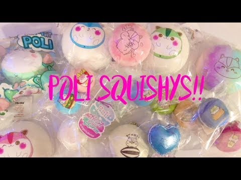 POLI SQUISHY COLLECTION!! super short lol