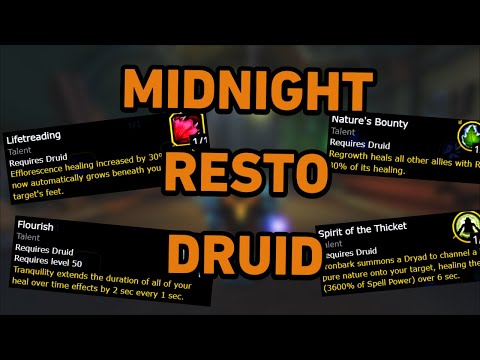 Resto Druid is COOKING in Midnight!