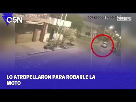 Lo ATROPELLARON para ROBARLE la MOTO