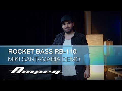 Ampeg | Miki Santamaria | Rocket Bass RB-110 Sound Sample Demo